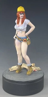Dina The Handygirl - Jimmy Flintstone 1/24 Painted OOP - Image 1 of 4