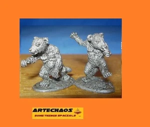 GOBLINS / WEREWEASELS / 2 X METAL 20MM 1/72 FIGS /S.L.M. - Imagen 1 de 1
