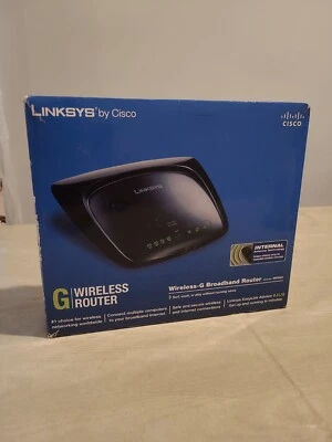 LINKSYS by Cisco Wireless G Broadband Router WRT54G2  - Image 1 of 4