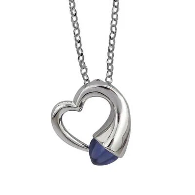 Collana Donna BOCCADAMO KGR035L in Bronzo con Cuore Contrariè e Pietre - Immagine 1 di 2