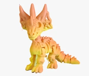 Dragón Hueso Bebé Articulado, Regalo Halloween, Impreso en 3D - Imagen 1 de 35
