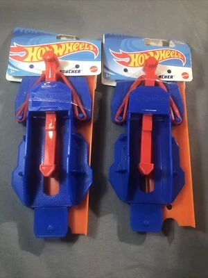 Lot Of 2 - 2023 Blue Hot Wheels Launcher Blue GWW26 - Image 1 of 2