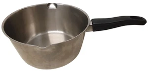 Large Vintage VINOD Stainless Steel Double Spouted 20cm Milk Pan Saucepan - Picture 1 of 6