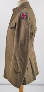 U.S. WWI AEF  tunic, soldier was member of the "Advance Sector Service of Supply - Picture 1 of 10