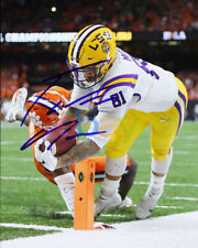 THADDEUS MOSS SIGNED LSU TIGERS NATIONAL CHAMPIONSHIP 8X10 PHOTO AUTOGRAPHED rep