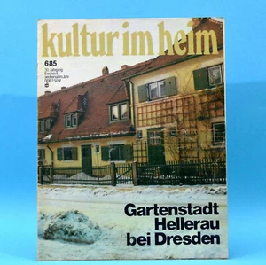 DDR Kultur im Heim 6 1985 Torgau Gartenstadt Hellerau Hausgärten Grönland X - Bild 1 von 1