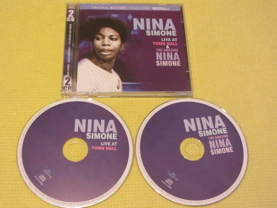 Nina Simone Live At Town Hall & The Amazing Nina Simone 2 CD Album Soul Jazz Voc - Image 1 of 1