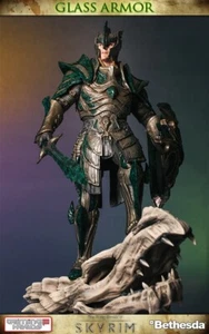 Gaming Heads Elder Scrolls V: Skyrim Armadura de Cristal Estatua Regular SELLADA - Imagen 1 de 12