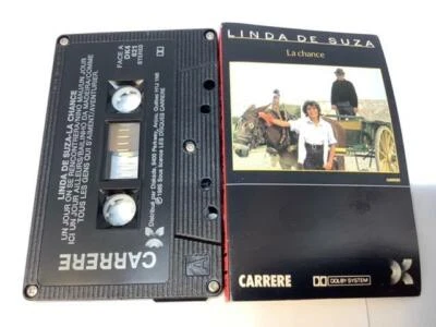 LINDA DE SUZA Audio Cassette Tape LA CHANCE 1985 Disques Carrere Canada DK4-621 - Image 1 of 4