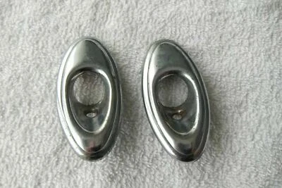 Tapicería de asiento cromada original Chevrolet Pontiac 1951 1952 Foto 1 de 4