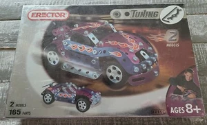 Meccano Erector Set Tuning System (#4952) 2 Car Models Building NEW SEALED - Picture 1 of 4