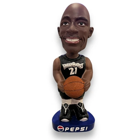 Vintage Kevin Garnett KG Bobblehead - Minnesota Timberwolves - Pepsi Rainbow Foo Cover