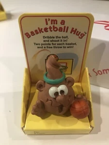 "I'm a Basketball Hug" - The Hug Factory Collectible Figure NIP  - Picture 1 of 7