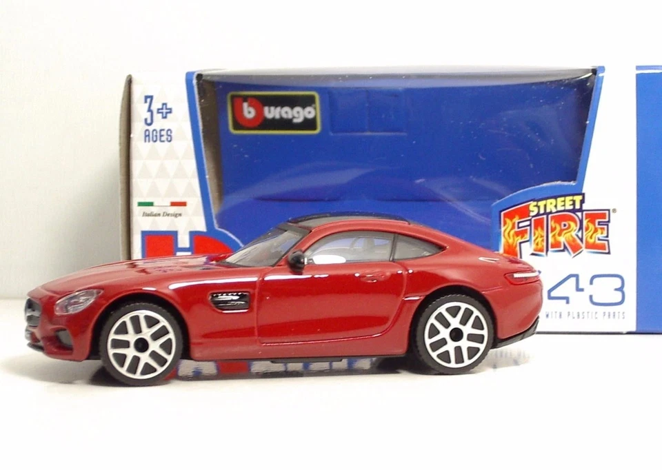 Bburago 30010 Mercedes AMG GT "Red"  METAL Scala 1:43 - Immagine 1 di 1