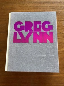 GREG LYNN: FORM Rizzoli  1st Edition 2008 Lge Hardcover Decorative Cloth Covers - Bild 1 von 24