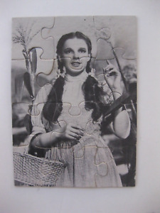 Wizard Of Oz Dorothy 12 Piece Jigsaw Puzzle Loew's Ren 1965 MGM