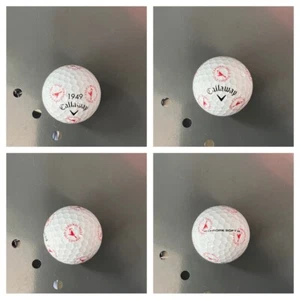 LOGO GOLFBALL (1) #1949 CARDINAL HILLS GOLFPLATZ TRUVIS! ROTES LOGO! NEU!! - Bild 1 von 5