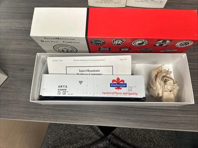 Intermountain Railway O Scale Kit ORUR1628 Steel Sided Ice Bunker Dubuque NIB - Image 1 of 3