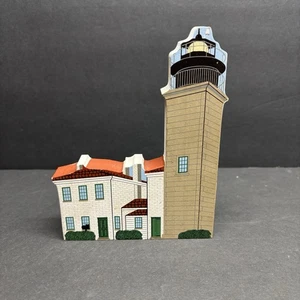 Biberschwanz Leuchtturm. Jamestown, Rhode Island. Cat’s Meow #2983 1998. Holz. - Bild 1 von 6