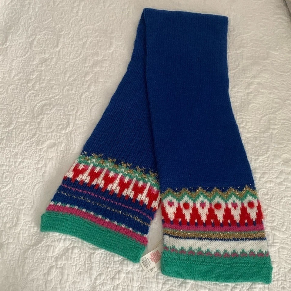 Mini Bufanda Boden Niños Colorido Festival Fair Isle Foto 1 de 4