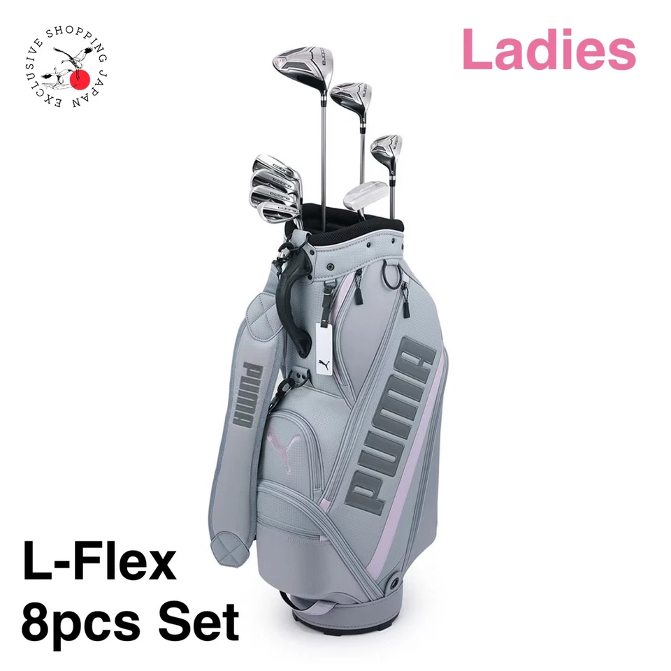 Cobra FLY XL2 8p Club Set Ladies 1W,5W,5H,7,9,PW,SW,PT L-Flex Cart Bag Headcover - Image 1 of 4