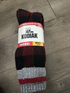 3 Pairs Kodiak Wool Blend Thermal Boot Socks Size 7-12 New - Picture 1 of 3