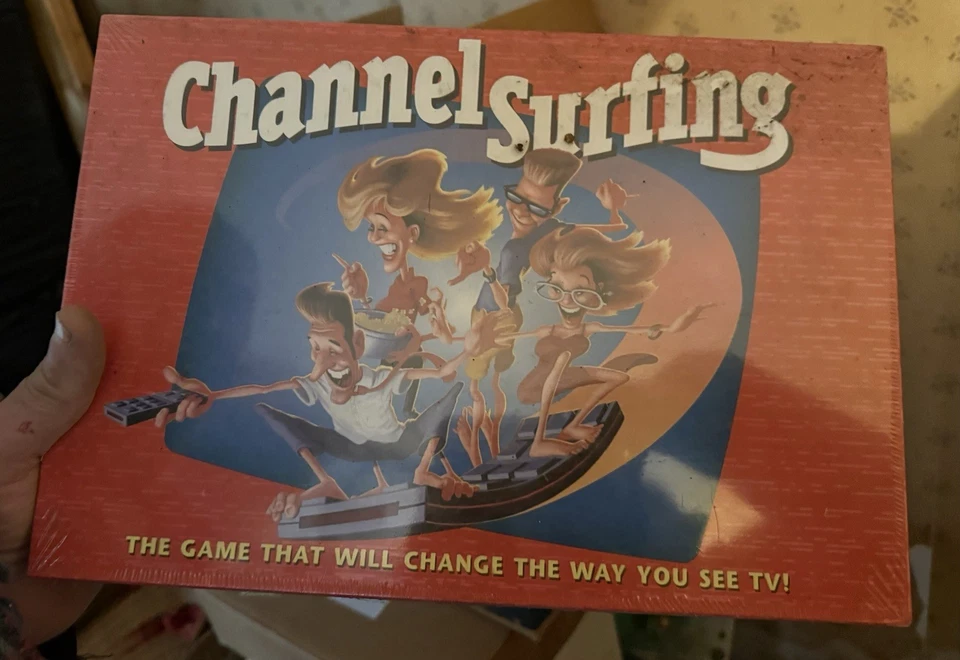Juego de mesa de TV de surf de canal de colección Milton Bradley vintage 1994 NUEVO SELLADO Foto 1 de 1