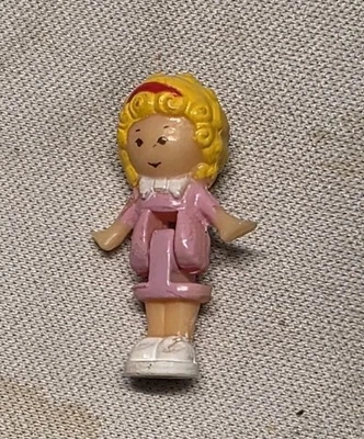 Bluebird 1989 Polly Pocket Country Cottage Polly Doll Replacement Figure Only - Image 1 of 2