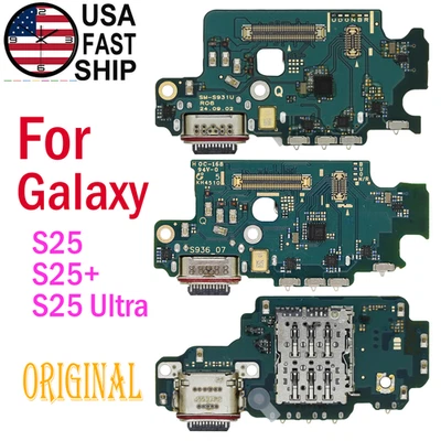 Base de placa de puerto de carga USB para Samsung Galaxy S25 / S25+ Plus / S25 Ultra EE. UU. Foto 1 de 4