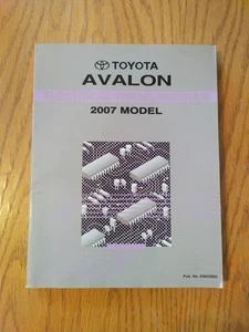 2007 Toyota Avalon Electrical Wiring Diagram Schematics OEM EM03S0U - Picture 1 of 2