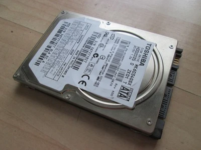 Toshiba MK6034GSX HDD2D35 SATA Hard Drive 60GB 2.5" Tested w/ Log #C107AB - Image 1 of 4