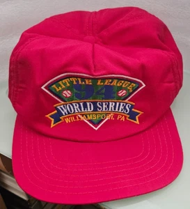 Vintage New Era 1994 94 LITTLE LEAGUE WORLD SERIES Snapback Cap Yusmeiro Petit - Bild 1 von 3