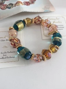 Thomas Kinkade Colors of Venice Artisan Glasperlen Armband Original Box & COA - Bild 1 von 5