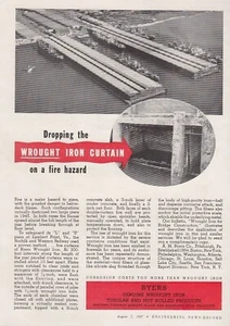 1947 A M Byers Pittsburgh PA Ad: N&W Norfolk & Western Railway Lambert Point VA - Picture 1 of 1