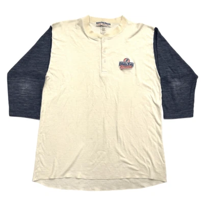 Camisa de béisbol Vitg 80s Ebbets Field Franeels manga 3/4 fungo Henley 2XL para hombre Foto 1 de 4