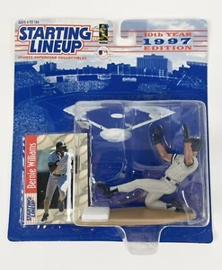 1997 Bernie Williams Starting Lineup Modellino da baseball SLU NUOVO CON SCATOLA MLB NY Yankees - Foto 1 di 11