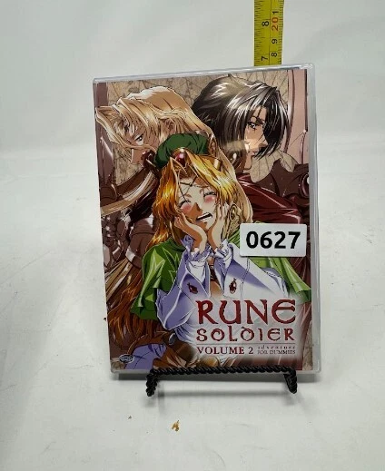Rune Soldier Vol 2 Anime DVD Pastel Fantasy Cover ADV Films Rare 2000s - Image 1 of 1