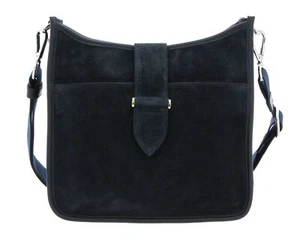 DECADENT Bree Small Crossover Suede Navy - Imagen 1 de 5