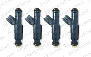 4x Genuine OEM Bosch Fuel Injectors for 2005-2006-2007 Ford Focus 2.0L I4 - Foto 1 di 5