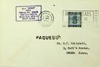 SEPHIL SWEDEN 1966 MV SPERO HULL YORKSHIRE GB PAQUEBOT COVER W/ 25o TO ONGAR GB