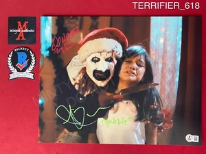 David Howard Thornton y Antonella Rose doble firmado 11x14 foto Terrifier 3 - Imagen 1 de 4