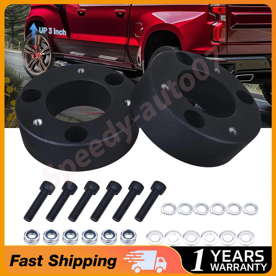 3" Front Ford Leveling Lift Kit For 2004-2023 Ford F150 2/4WD Expedition Mark LT Foto 1 de 4