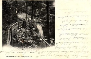 Postcard Caldeno Falls Delaware water gap, Pennsylvania - Picture 1 of 2