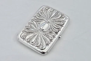 RARE VICTORIAN HM STERLING SILVER EMBOSSED AIDE MEMOIRE 1897 - Picture 1 of 12