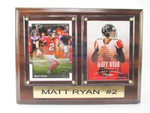 Matte Ryan Atlanta Falcons Wood Wall Picture 7 7/8in, Plaque NFL Football