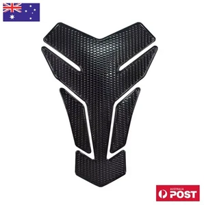 Motorcycle Tank Pad Protector Fuel Tank Sticker Scratch Protection Textured Look - Picture 1 of 2