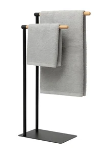 Stehlampe Handtuch Edelstahl 2 Setzt Griff: Bambus Handtuch - Bild 1 von 6