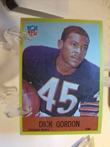 Tarjeta de fútbol americano Philadelphia 1967 #30 Dick Gordon RC (83073) - Imagen 1 de 2
