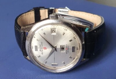 Vintage Ricoh Auto Deluxe 8 Automatic Stainless Steel Japan Watch 1801 - Image 1 of 4