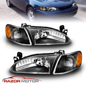 Headlights For 00 For Toyota Corolla For Sale Ebay